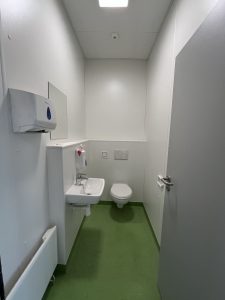 Aufnahme einer Sanitäranlage in der Kindertagesstätte in Vechta