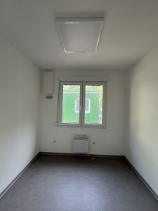 Aufnahme der Flüchtlingsunterkunft in Warendorf von innen