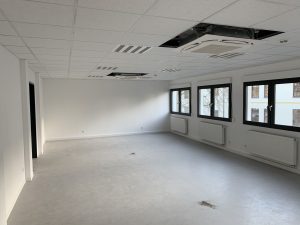 Aufnahme vom Hort in Modulbauweise an der GS Massen, Niederlausitz - von innen