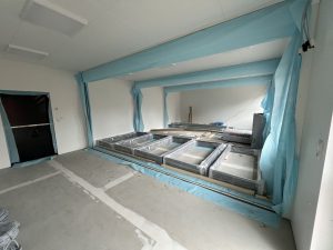 Aufnahme des Containermoduls der KITA Vechta von innen