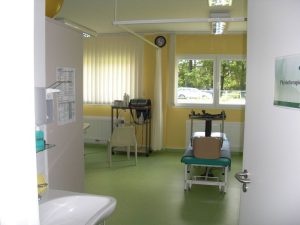 Aufnahme einer Räumlichkeit eines Büro- / Verwaltungscontainers von innen