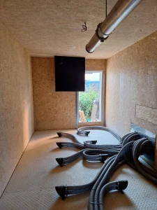 Innenansicht eines Heizungsraums