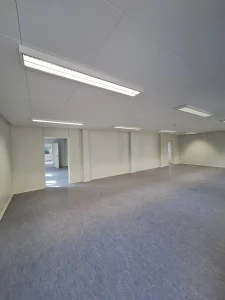 Innenaufnahme der Schulcontaineranlage in Schwalmtal